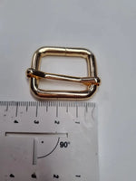 Gurtschieber Farbauswahl für 25mm Gurtband Roségold
