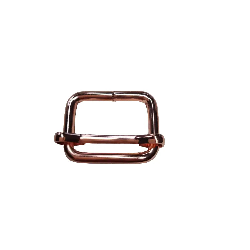 Gurtschieber Farbauswahl für 25mm Gurtband Roségold