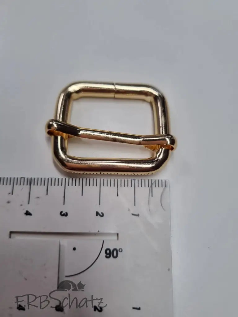Gurtschieber Farbauswahl für 25mm Gurtband Roségold