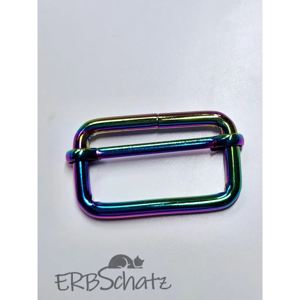 Gurtschieber Farbauswahl für 38mm Gurtband - Rainbow