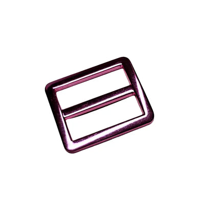 Gurtschieber/Gurtaufhängung Metallic Pink / Lila für 25mm