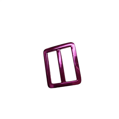 Gurtschieber/Gurtaufhängung Metallic Pink / Lila für 25mm