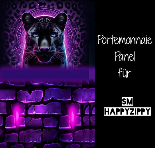 HappyZippy KL Portemonnaie Panel Dark Leo | 15x25cm - PP