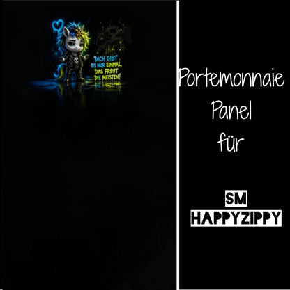 HappyZippy KL Portemonnaie Panel Einmalig | 15x25cm - PP