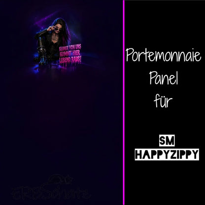 HappyZippy KL Portemonnaie Panel Keiner Lebend | 15x25cm