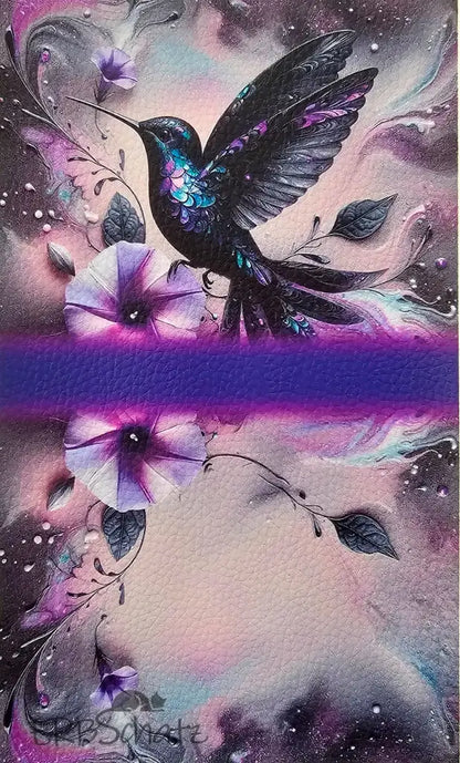 HappyZippy KL Portemonnaie Panel Lilac Hummingbird | 25 x