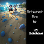 HappyZippy KL Portemonnaie Panel Meer Liebe | 15x25cm - PP
