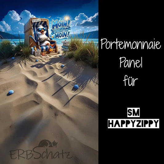 HappyZippy KL Portemonnaie Panel Moin | 15x25cm - PP
