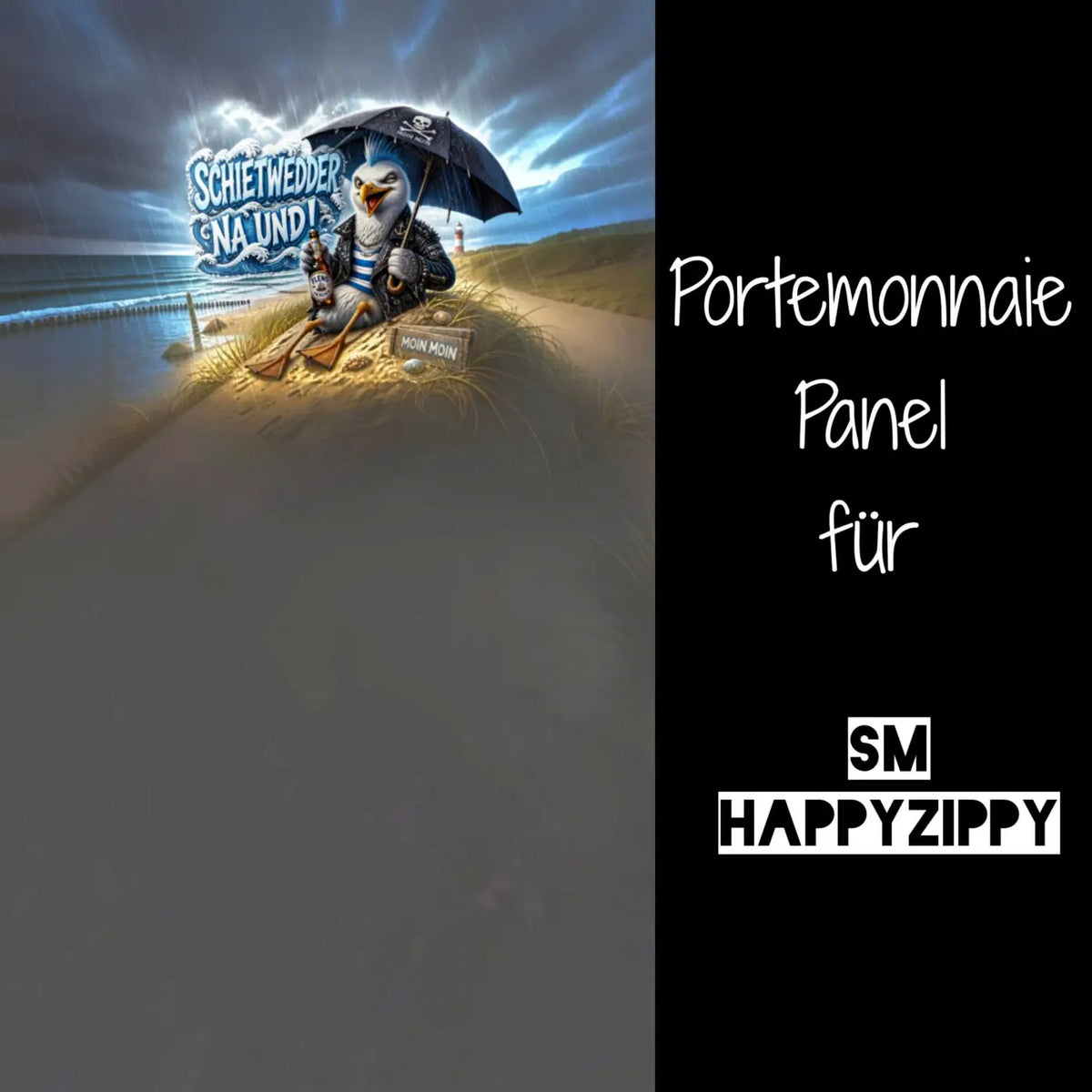 HappyZippy KL Portemonnaie Panel Schietwedder Na