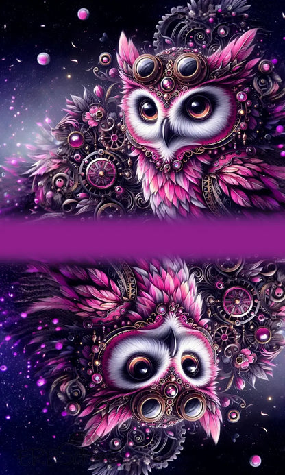 HappyZippy KL Portemonnaie Panel Steampunk Owl | 15x25cm