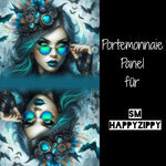 HappyZippy KL Portemonnaie Panel Vibrant Woman Turquoise