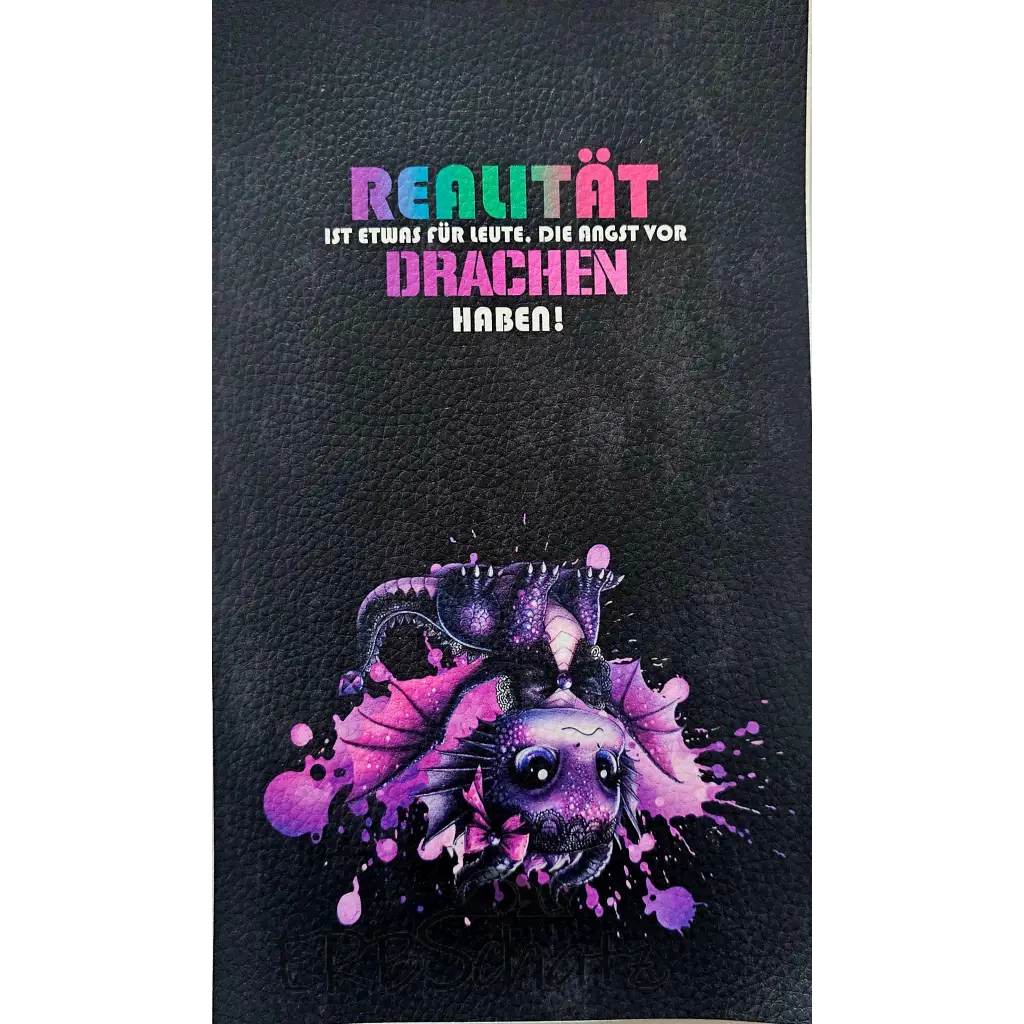 HappyZippy KL Portemonnaie Panele Motiv & Spruch | 25 x