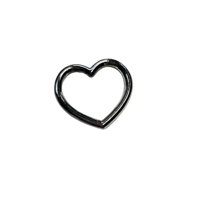 Herz D-Ringe Farbauswahl Pink