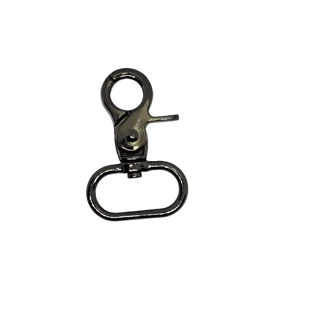 Karabiner für 25mm Gurtband (neue Form) Silber