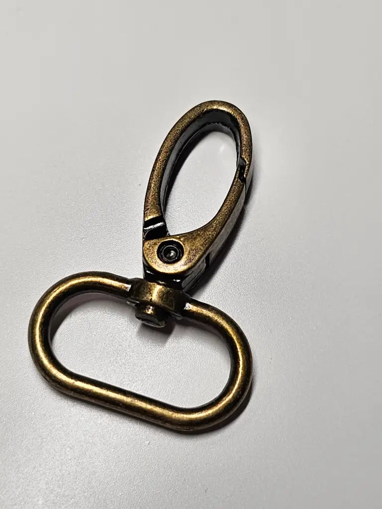 Karabiner Bronze für 25mm Gurtband
