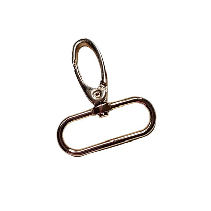 Karabiner Farbauswahl für 38mm Gurtband Roségold
