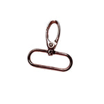 Karabiner Farbauswahl für 38mm Gurtband Roségold