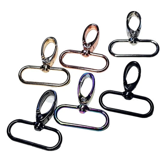 Karabiner Farbauswahl für 38mm Gurtband Roségold