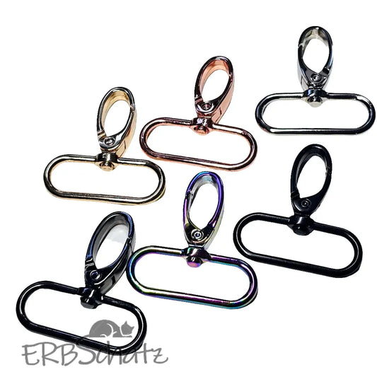 Karabiner Farbauswahl für 38mm Gurtband Roségold