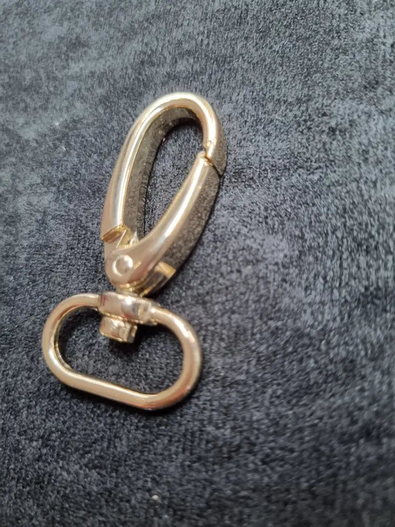 Karabiner Gold für 20mm Gurtband
