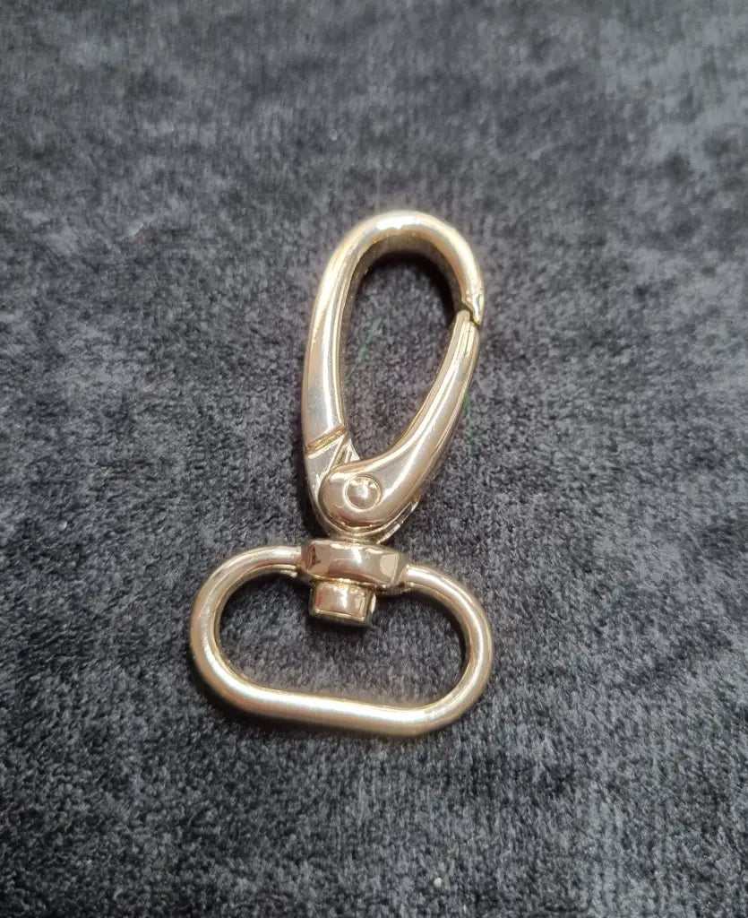 Karabiner Gold für 20mm Gurtband