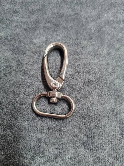 Karabiner Gunmetal für 20mm Gurtband Gun Metal