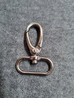Karabiner Gunmetal für 25mm Gurtband Gun Metal