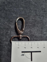 Karabiner Gunmetal für 25mm Gurtband Gun Metal