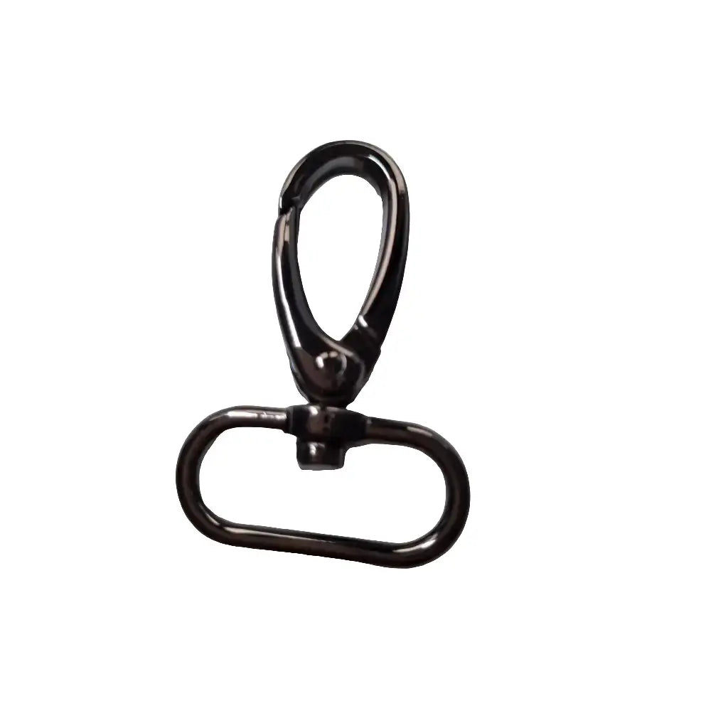 Karabiner Gunmetal für 25mm Gurtband Gun Metal