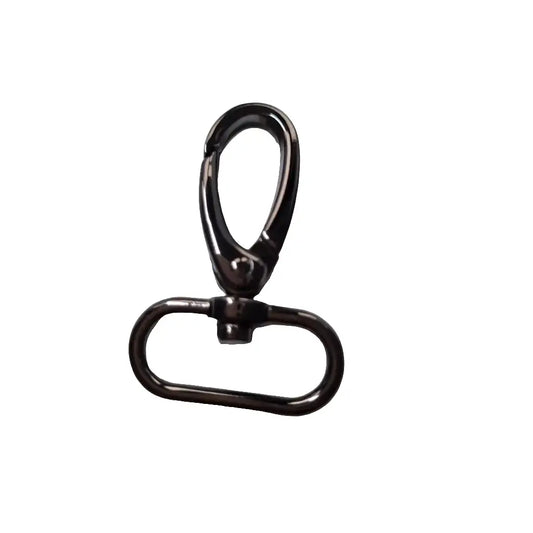 Karabiner Gunmetal für 25mm Gurtband Gun Metal