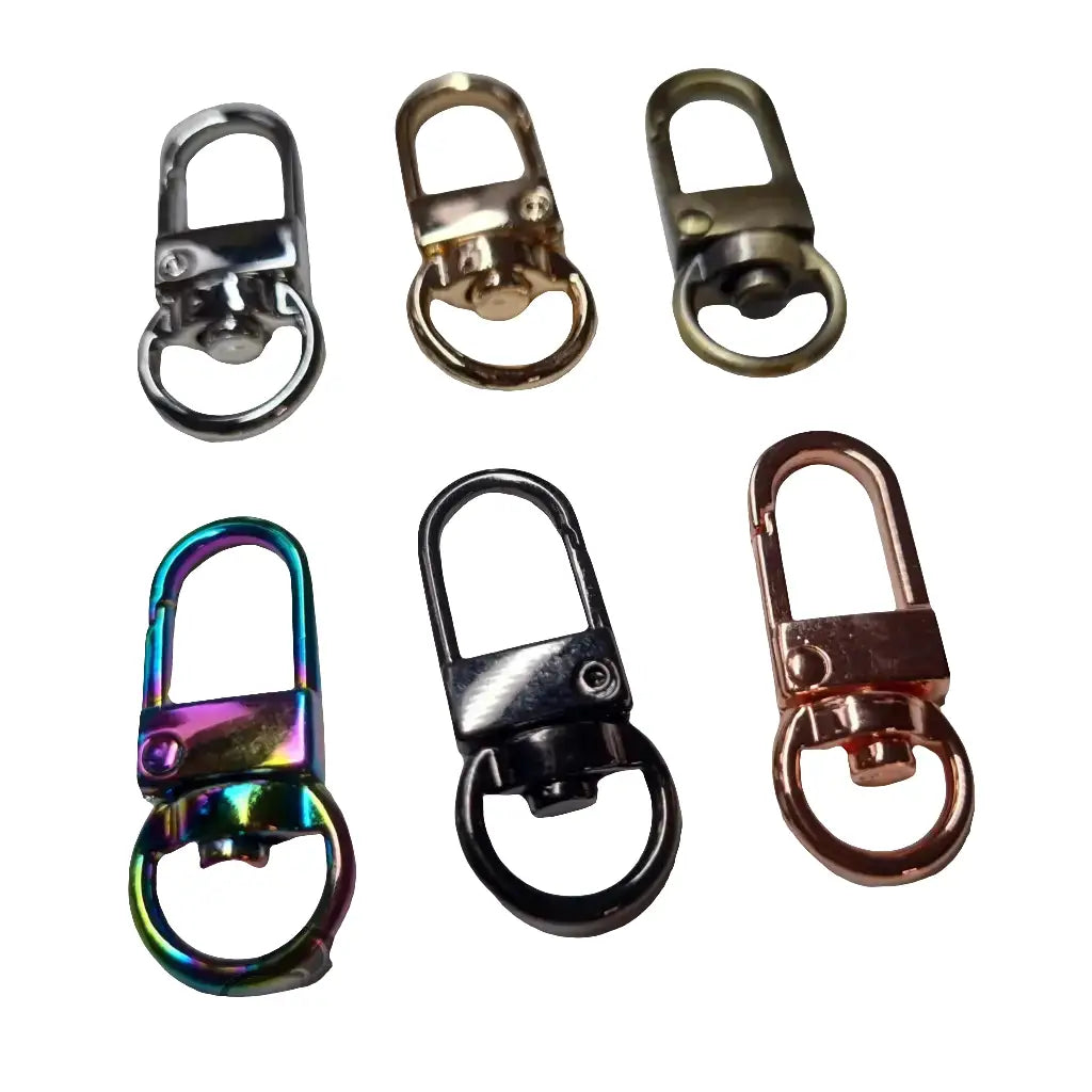 Karabiner klein Farbauswahl 10 mm Rainbow