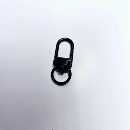 Karabiner klein Farbauswahl 10 mm Schwarz