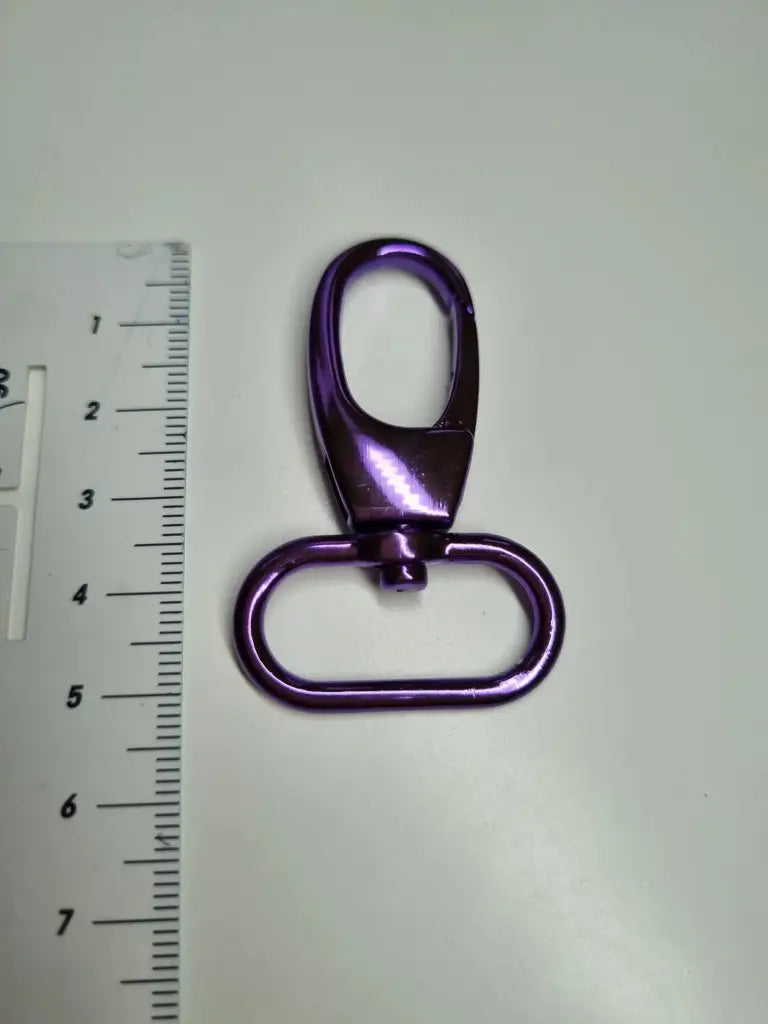 Karabiner Metallic Colours für 25mm Gurtband Pink
