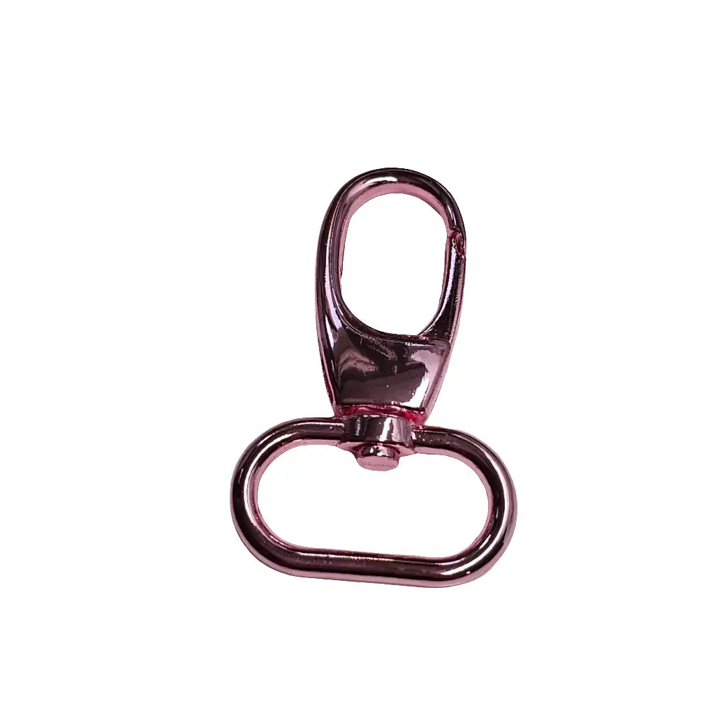 Karabiner Metallic Colours für 25mm Gurtband Pink