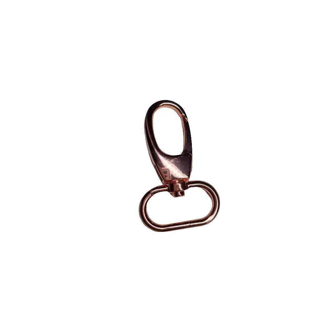 Karabiner New Art für 25mm Gurtband Roségold