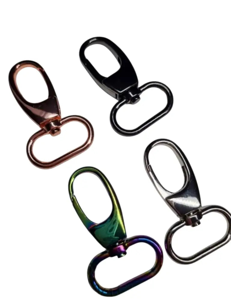 Karabiner New Art für 25mm Gurtband Roségold