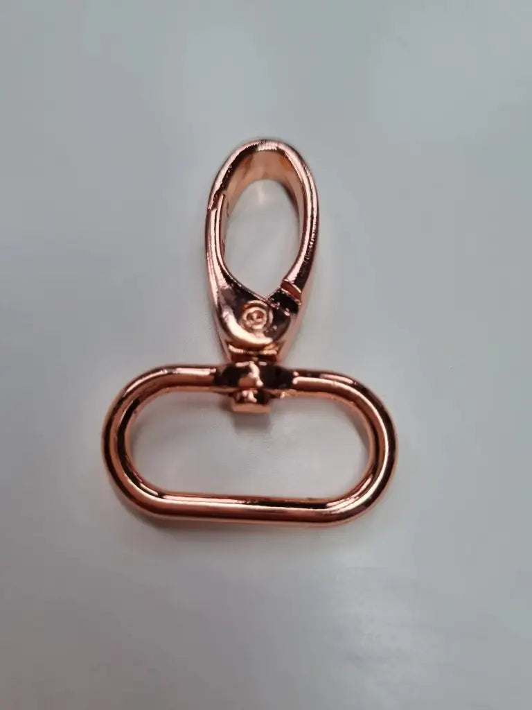 Karabiner Rosegold für 20mm Gurtband Roségold