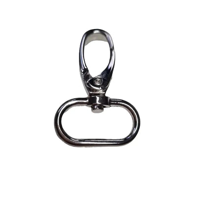 Karabiner Silber für 25mm Gurtband