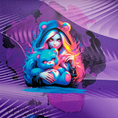 KL Kombi Panel Hugging Bear 50 x 140 cm - KL Kombi Panel