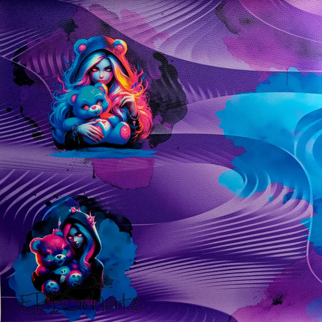 KL Kombi Panel Hugging Bear 50 x 140 cm - KL Kombi Panel