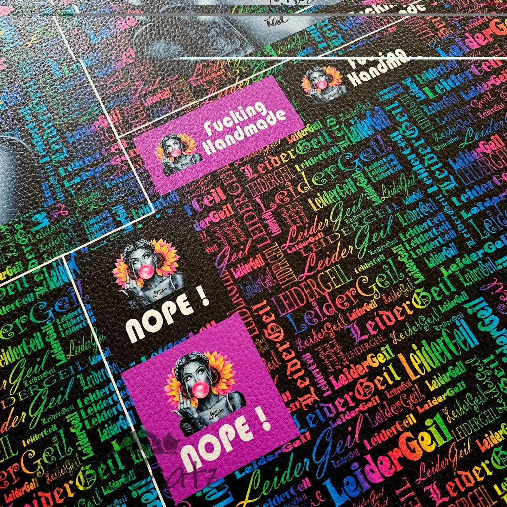 KL Kombi Panel Leider Geil Girl 50 x 140 cm - KL Kombi