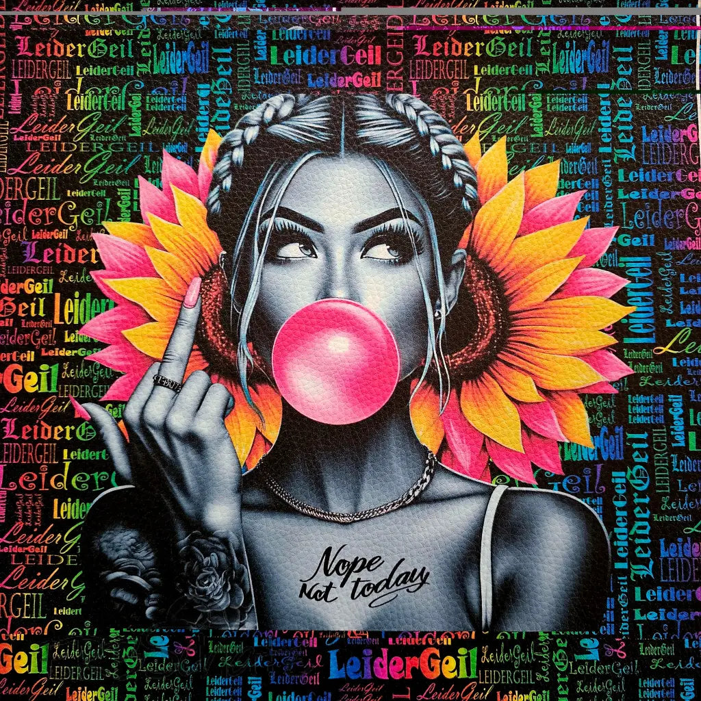 KL Kombi Panel Leider Geil Girl 50 x 140 cm - KL Kombi