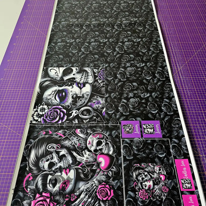 KL Kombi Panel Skeleton Lovers 50 x 140 cm - KL Kombi Panel