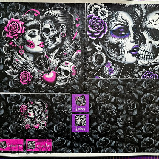 KL Kombi Panel Skeleton Lovers 50 x 140 cm - KL Kombi Panel