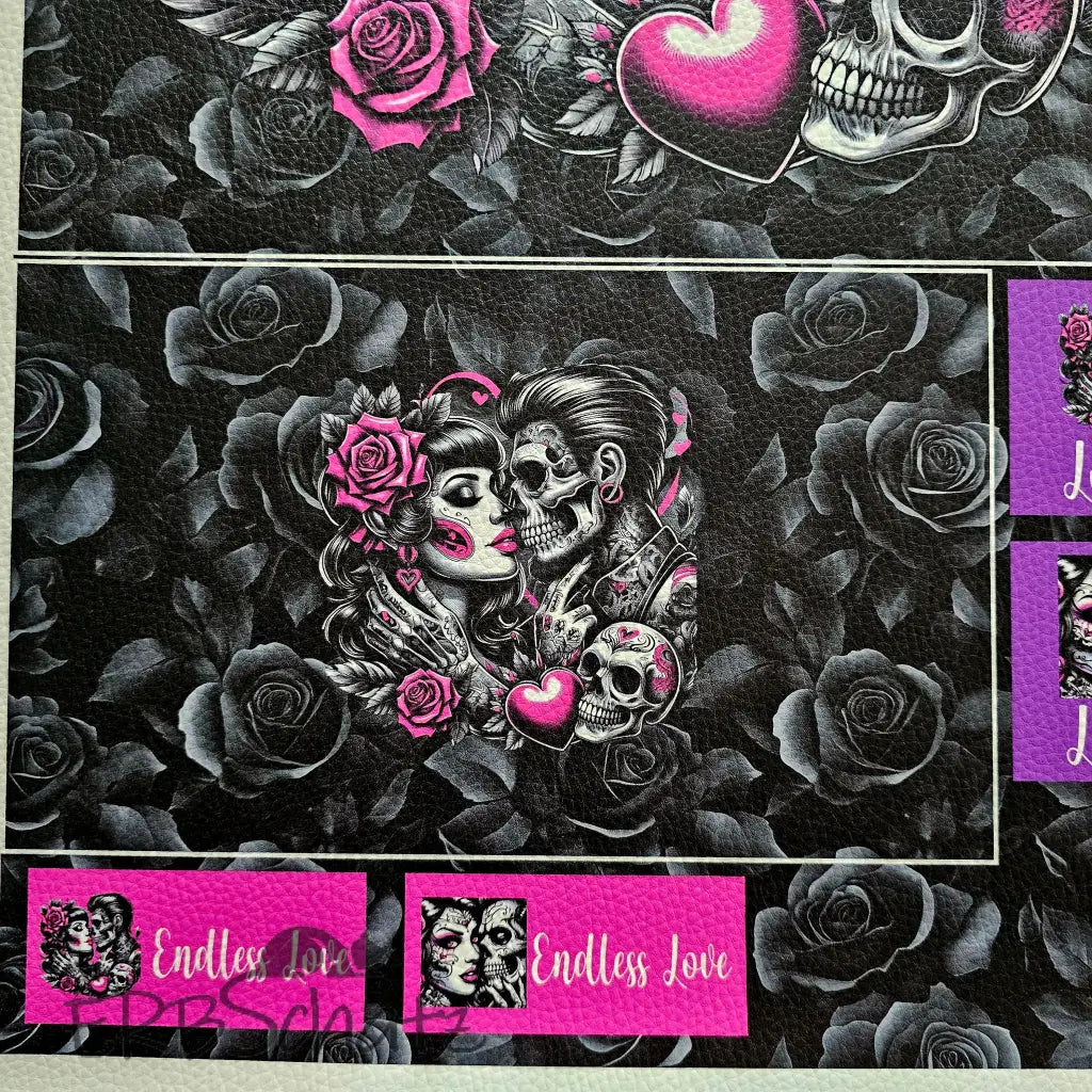 KL Kombi Panel Skeleton Lovers 50 x 140 cm - KL Kombi Panel