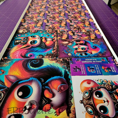 KL Kombi Panel Squirrel World 50 x 140 cm - KL Kombi Panel