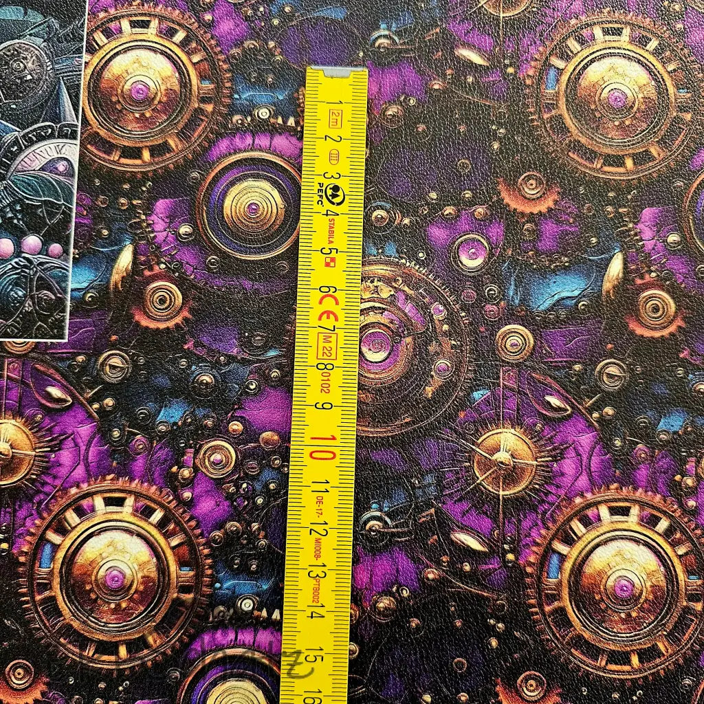 KL Luxe Sheen Kombi Panel Steampunk Love 50 x 140 cm - KL