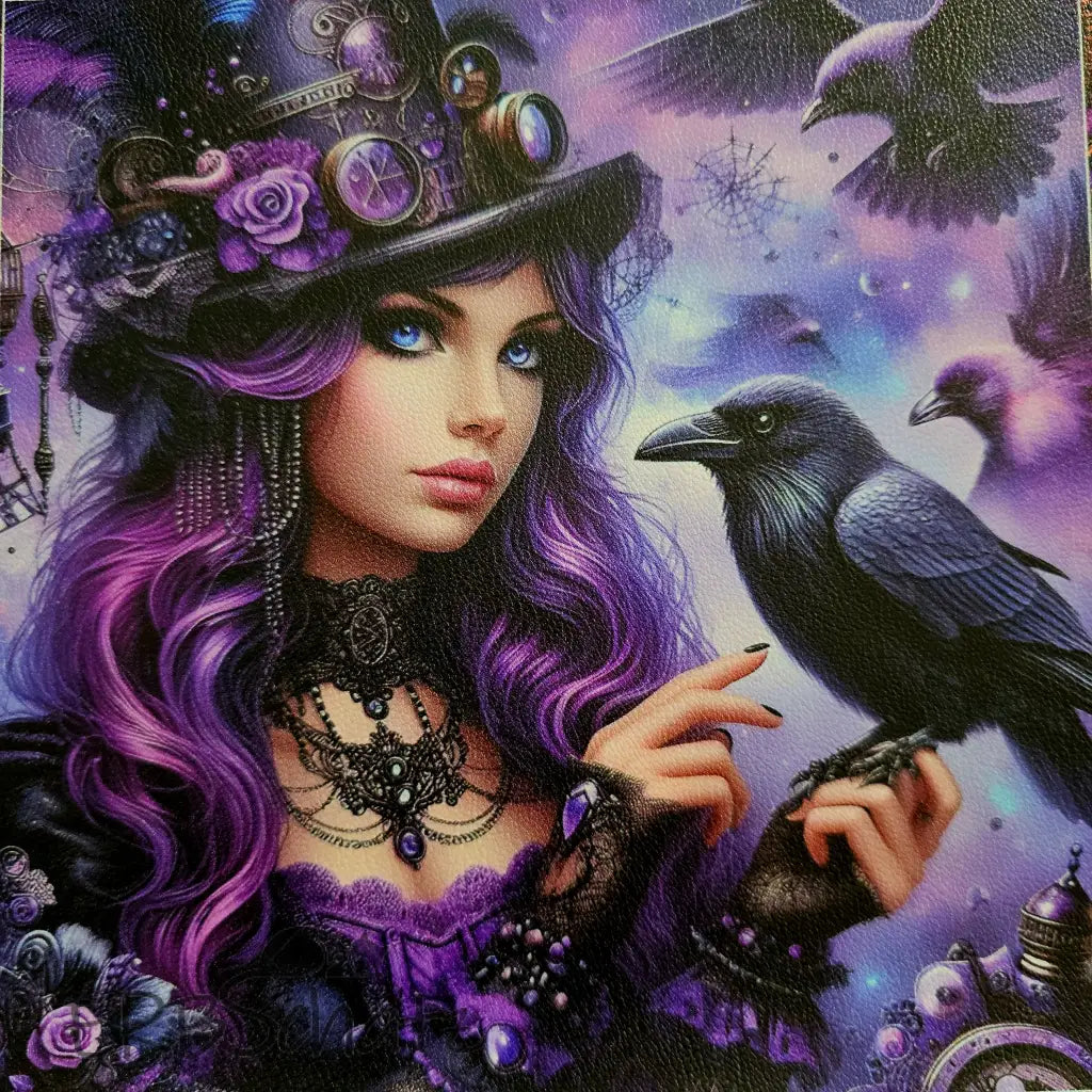 KL Luxe Sheen Kombi Panel Steampunk Love 50 x 140 cm - KL