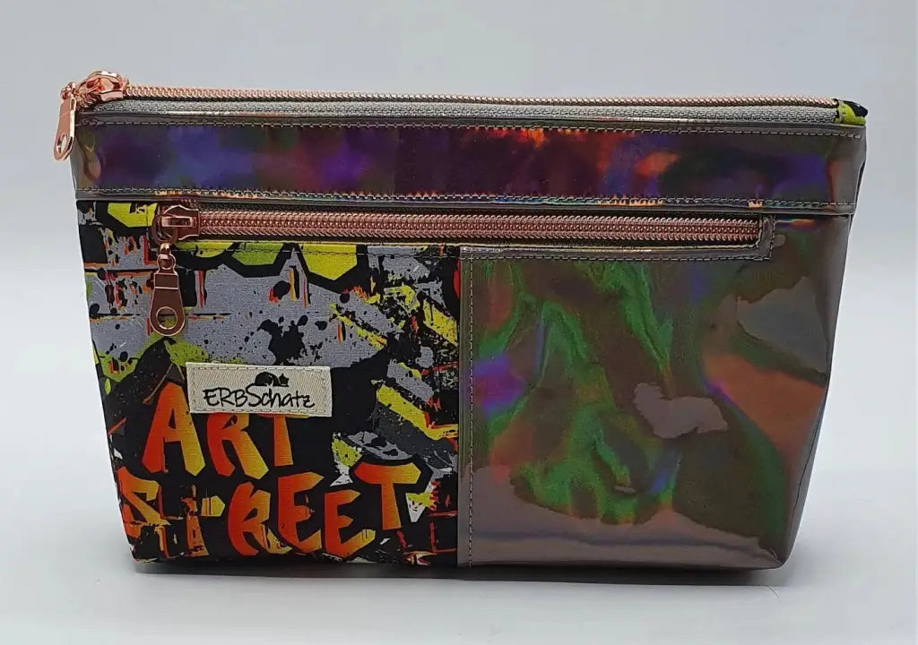 kleine Kosmetiktasche Hologramm