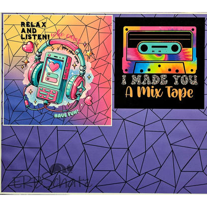 Kombi Panel Softshell 90’s Collection 50 x 140 cm